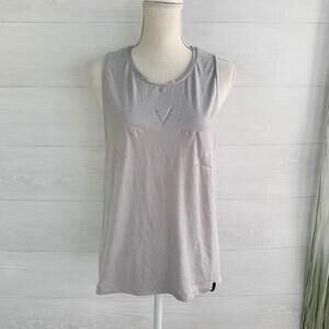 Varley - Pale gray sleeveless active top, XS